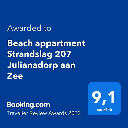 Apartment Strandslag 207 Aan Zee *